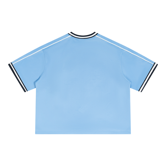 Unisex Boxy V-Neck Soccer KeepKonQuering/K’s Jersey