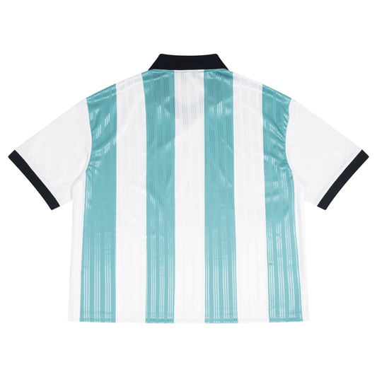 Unisex Boxy Striped KeepKonQuering Soccer Jersey