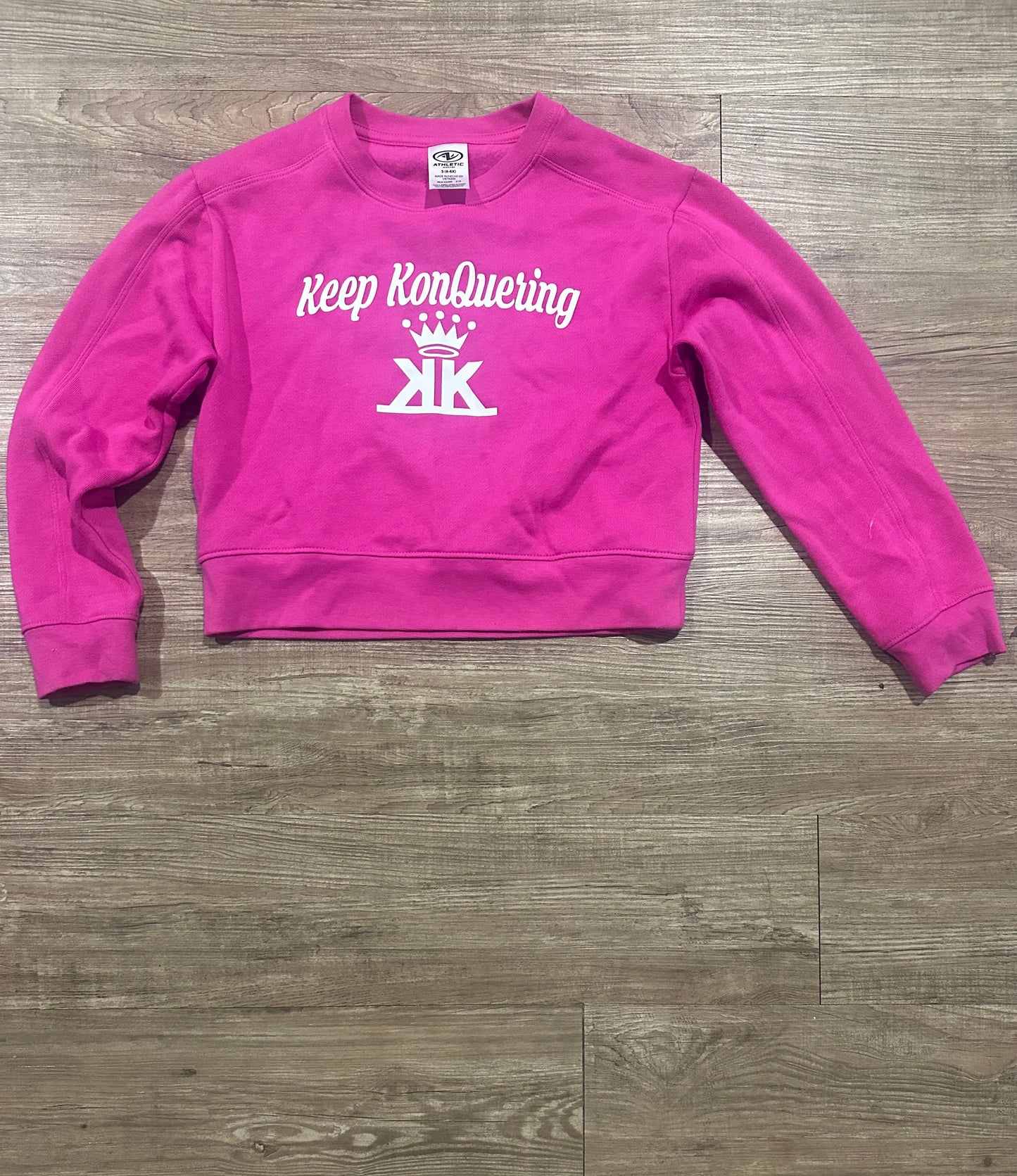 Keep KonQuering K’s Logo (White)
