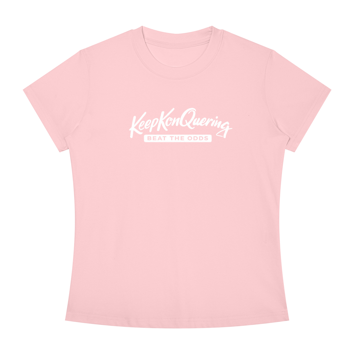 Women's KeepKonQuering Statement Slim Fit Crewneck T-Shirt