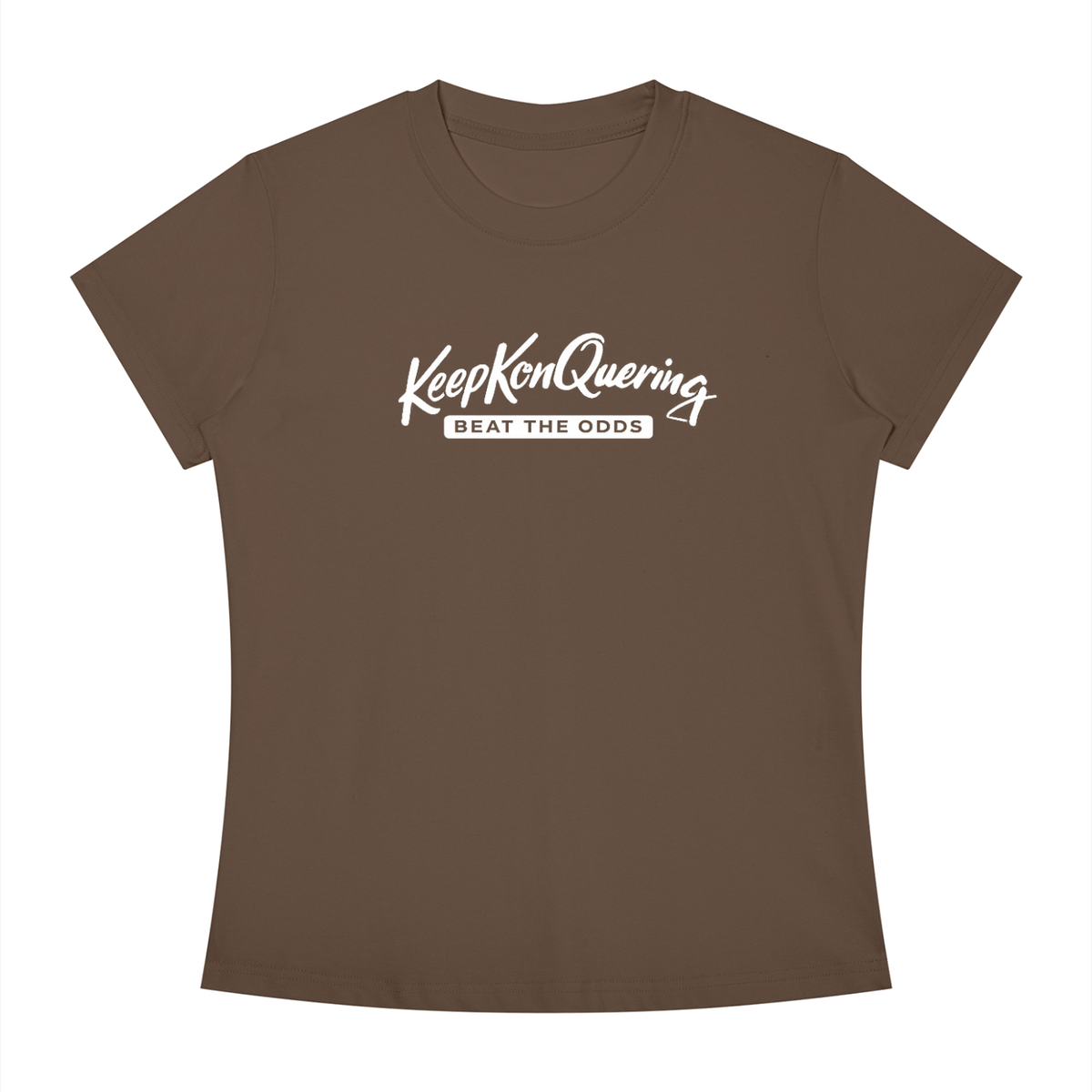 Women's KeepKonQuering Statement Slim Fit Crewneck T-Shirt