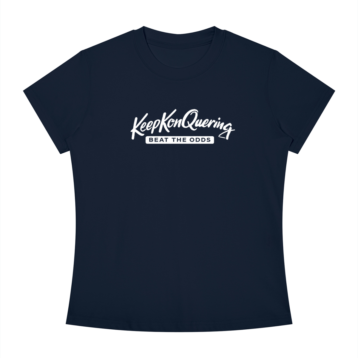 Women's KeepKonQuering Statement Slim Fit Crewneck T-Shirt