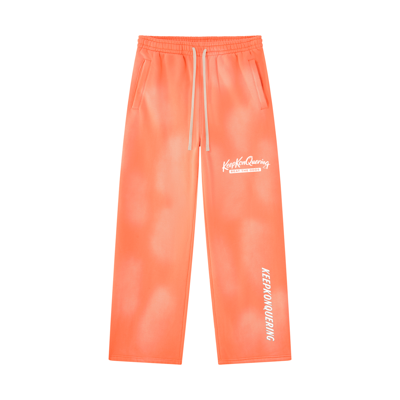 Unisex Sunfade KeepKonQuering Wide Leg Fleece Sweatpants