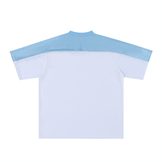 KeepKonQuering Oversized Mesh  V-Neck Jersey