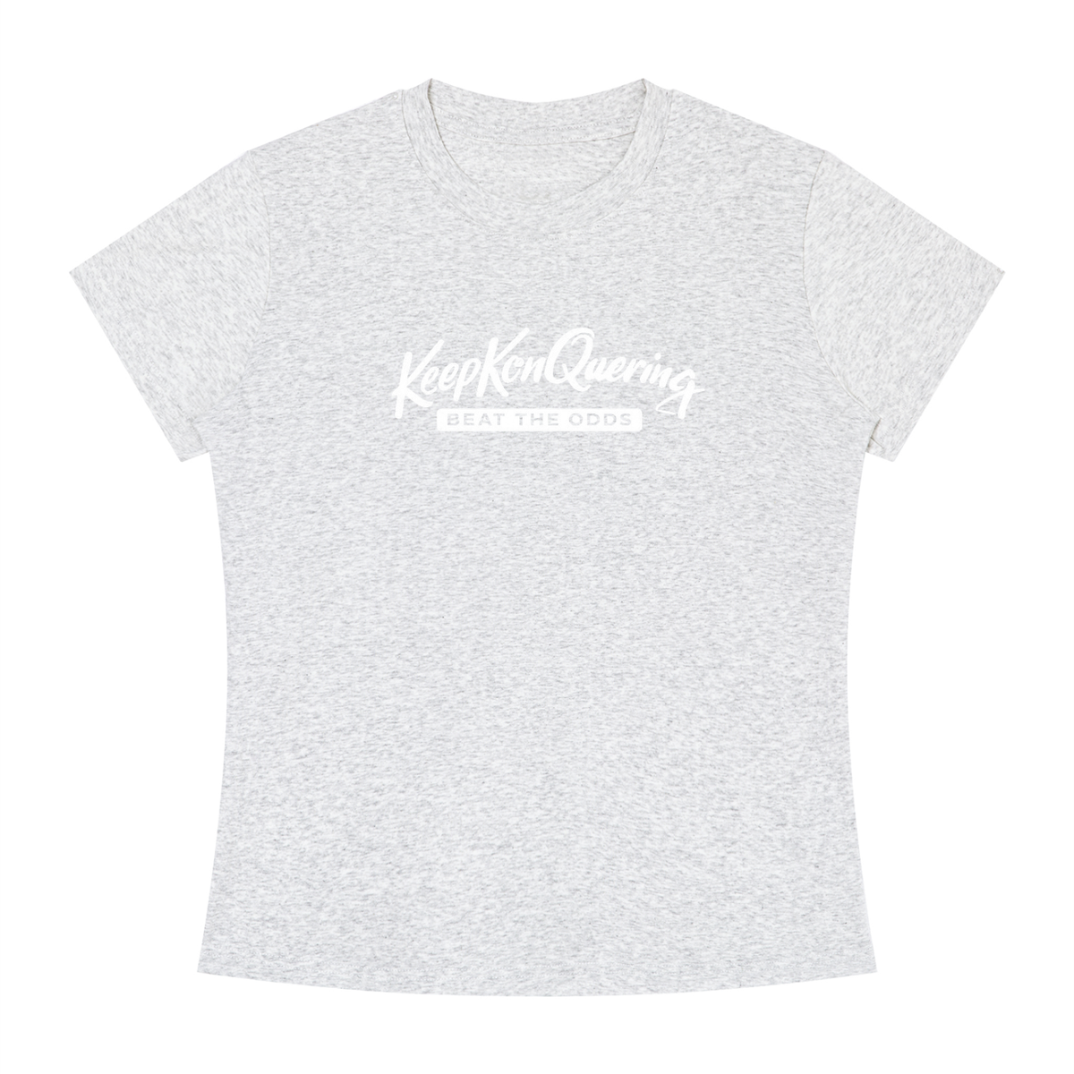 Women's KeepKonQuering Statement Slim Fit Crewneck T-Shirt