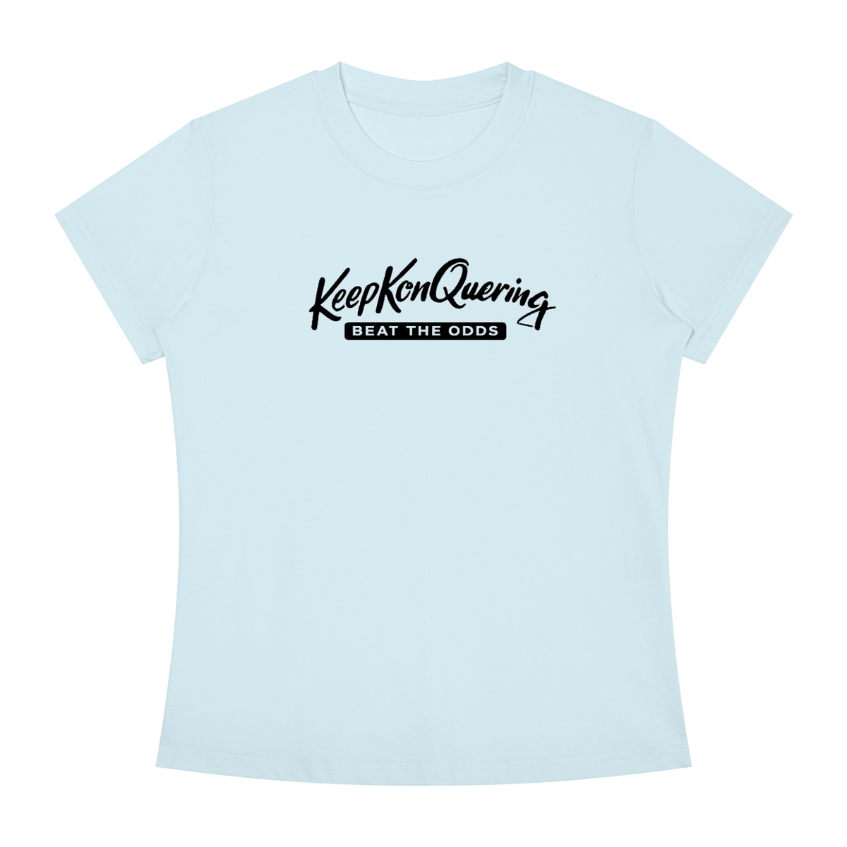 Women's KeepKonQuering Statement Slim Fit Crewneck T-Shirt