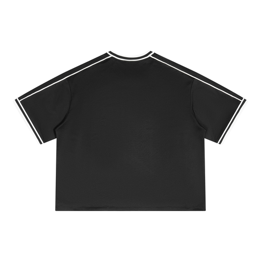 Unisex Boxy V-Neck KeepKonQuering/K’s Soccer Jersey