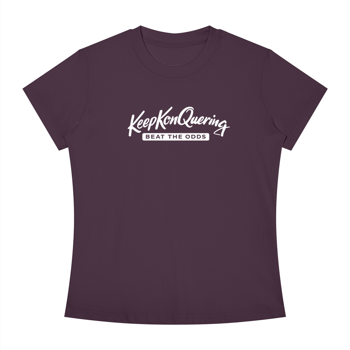 Women's KeepKonQuering Statement Slim Fit Crewneck T-Shirt