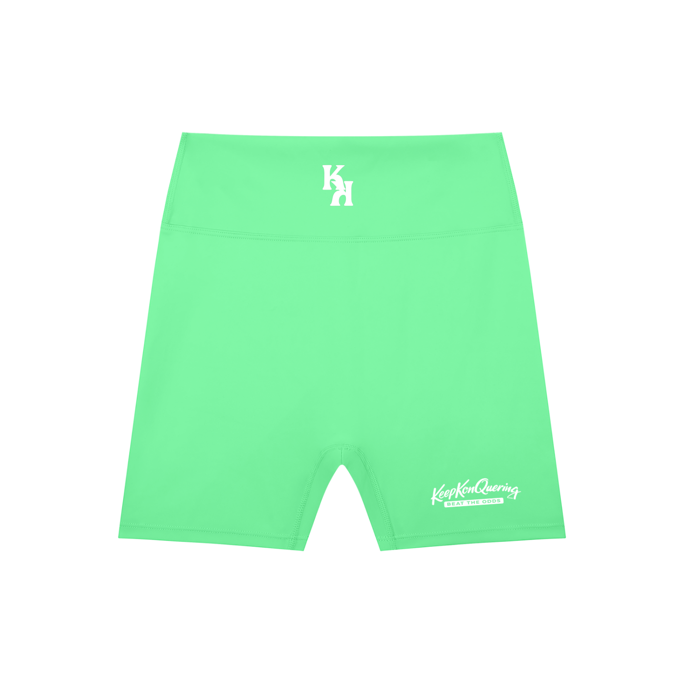 High-Waisted KeepKonQuering/K's Biker Shorts