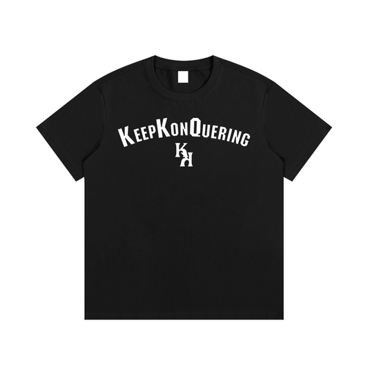 KeepKonQuering/K's  Tee (White Logo)