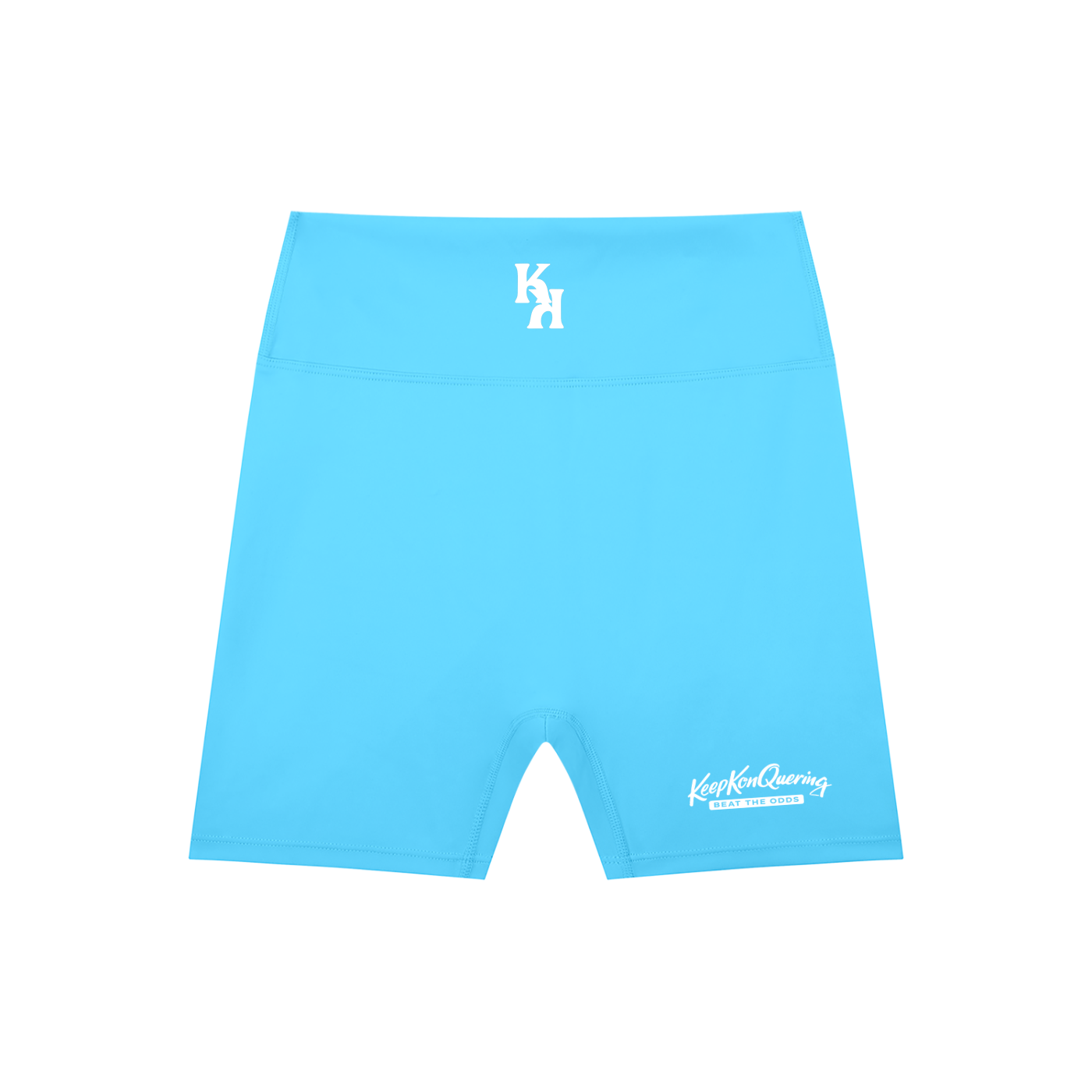 High-Waisted KeepKonQuering/K's Biker Shorts
