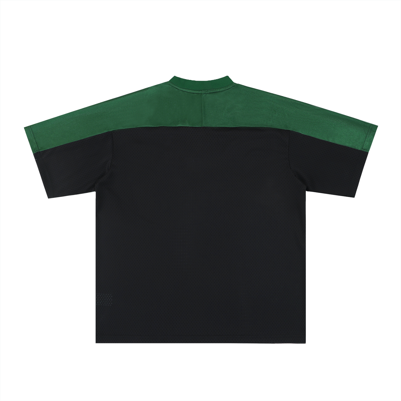 Oversized Mesh KeepKonQuering V-Neck Jersey
