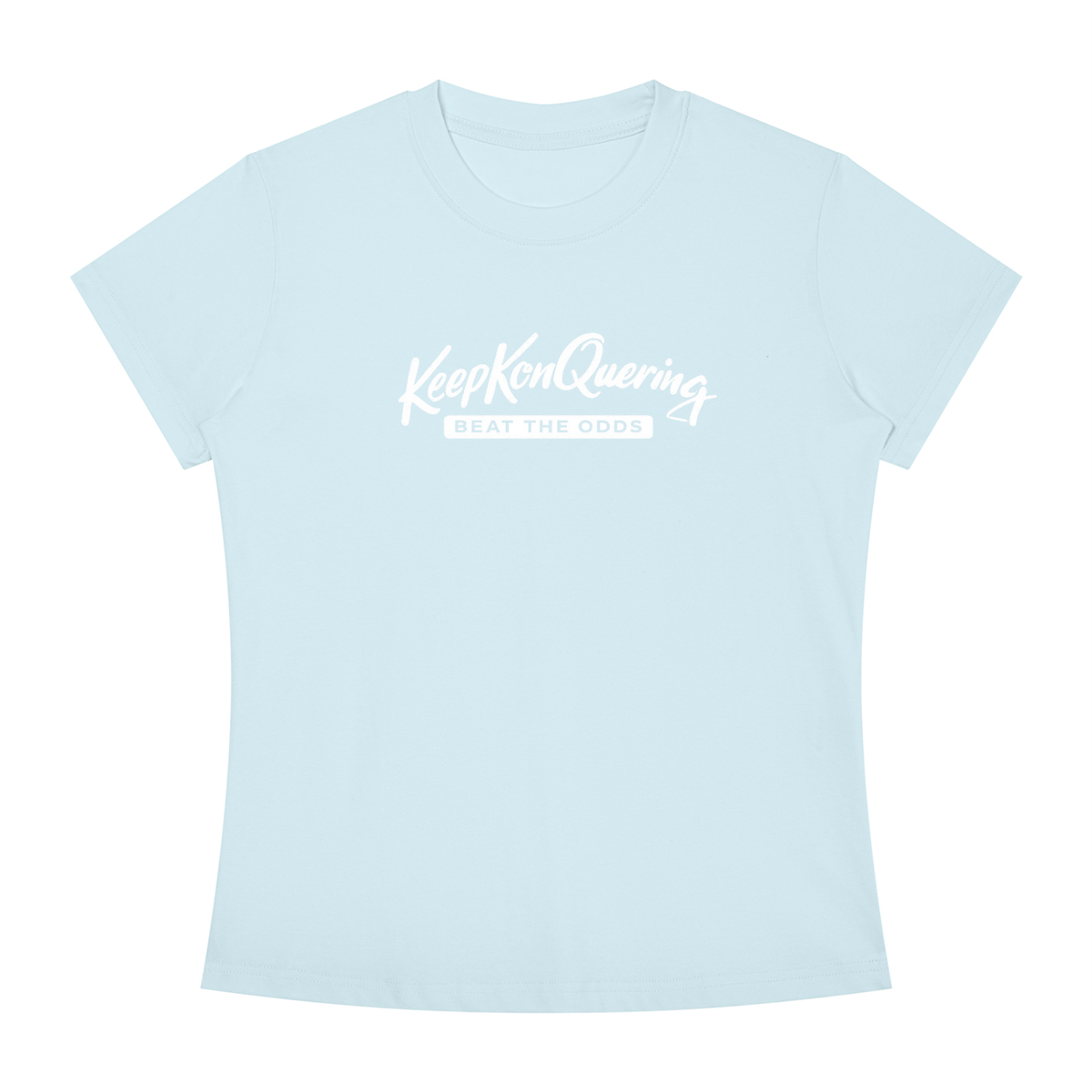 Women's KeepKonQuering Statement Slim Fit Crewneck T-Shirt
