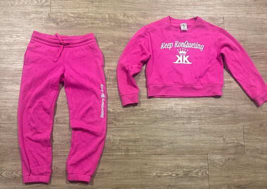 Keep KonQuering K’s Logo (White) Set