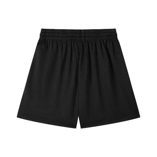 KeepKonQuering/Slogan Mesh Shorts