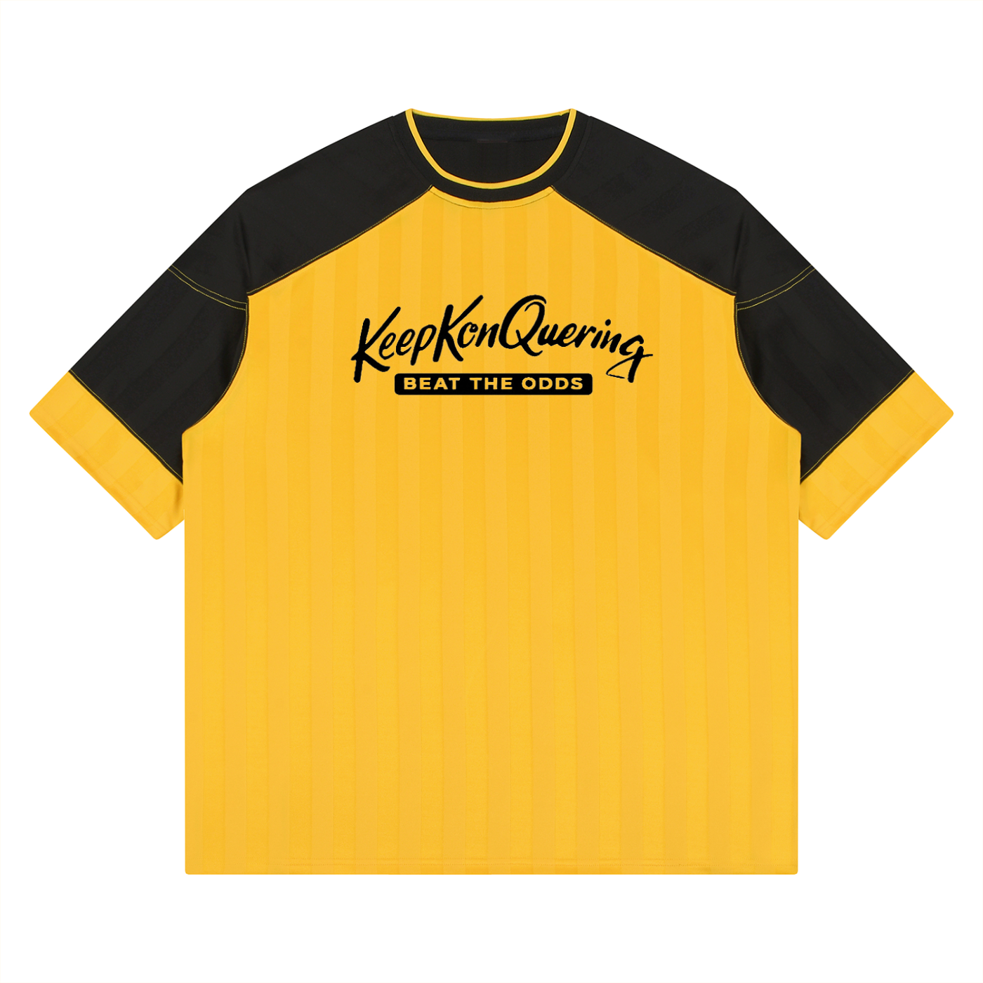 Unisex KeepKonQuering Striped Raglan Jersey