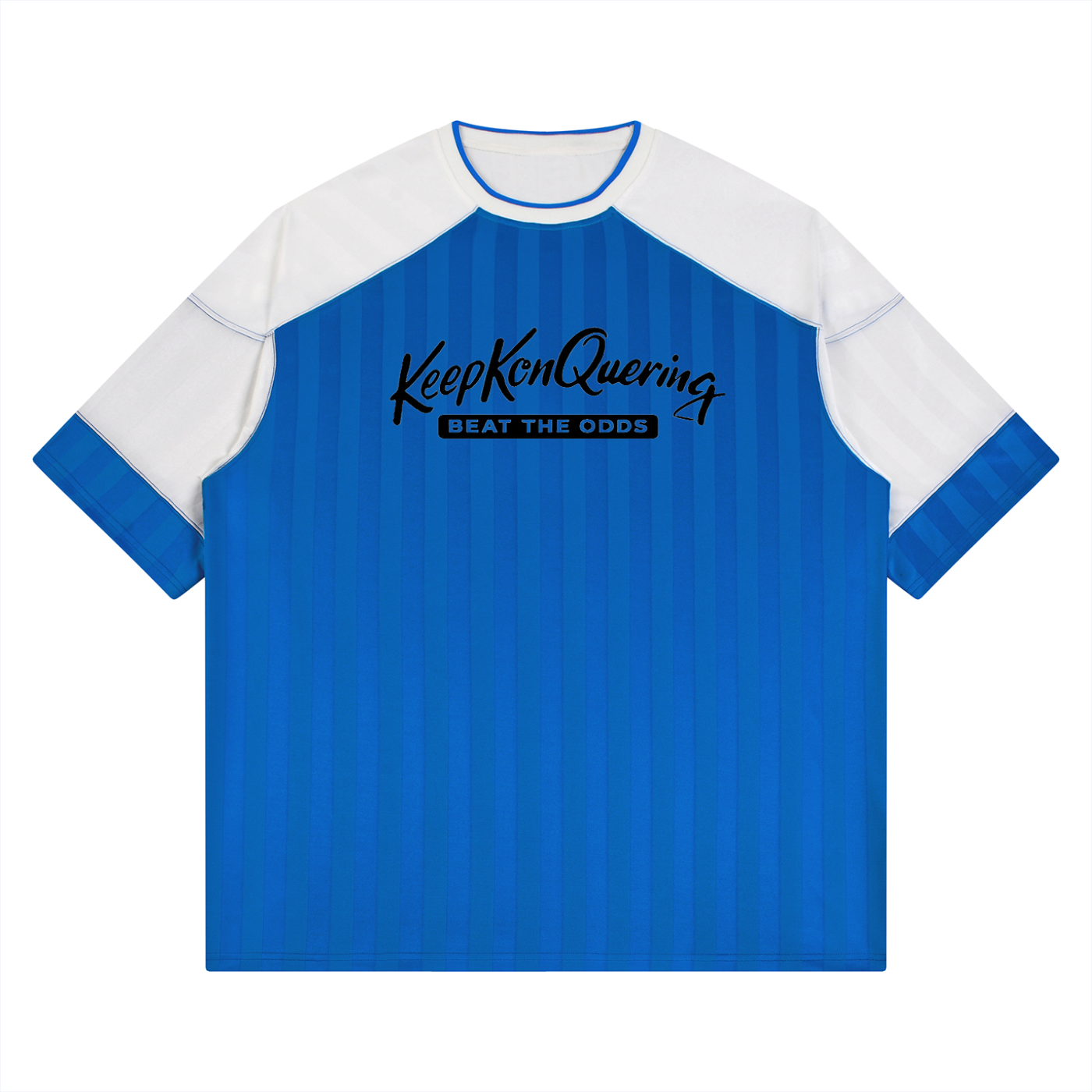 Unisex KeepKonQuering Striped Raglan Jersey