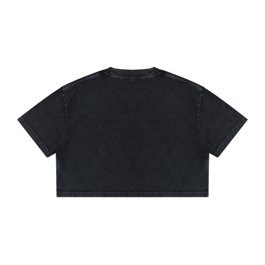 KeepKonQuering Women's Cotton Crop Tee