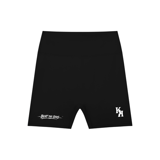 High-Waisted Blend Biker  Beat The Odds/K's Shorts