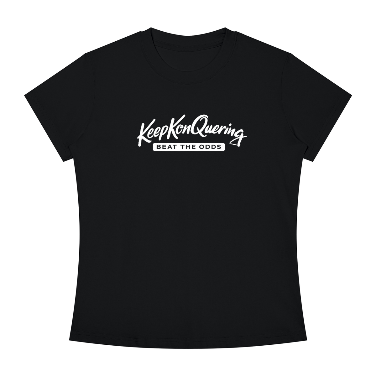 Women's KeepKonQuering Statement Slim Fit Crewneck T-Shirt