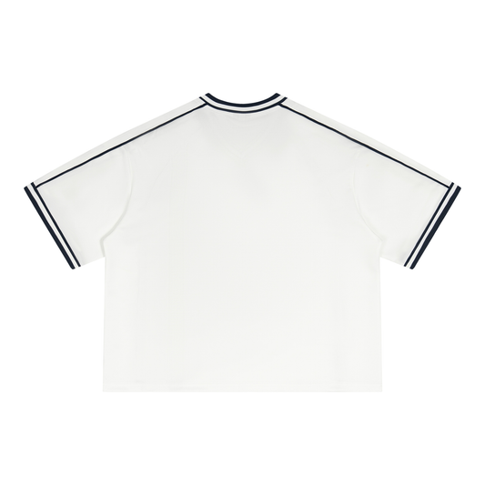 Unisex Boxy V-Neck KeepKonQuering/K’s Soccer Jersey