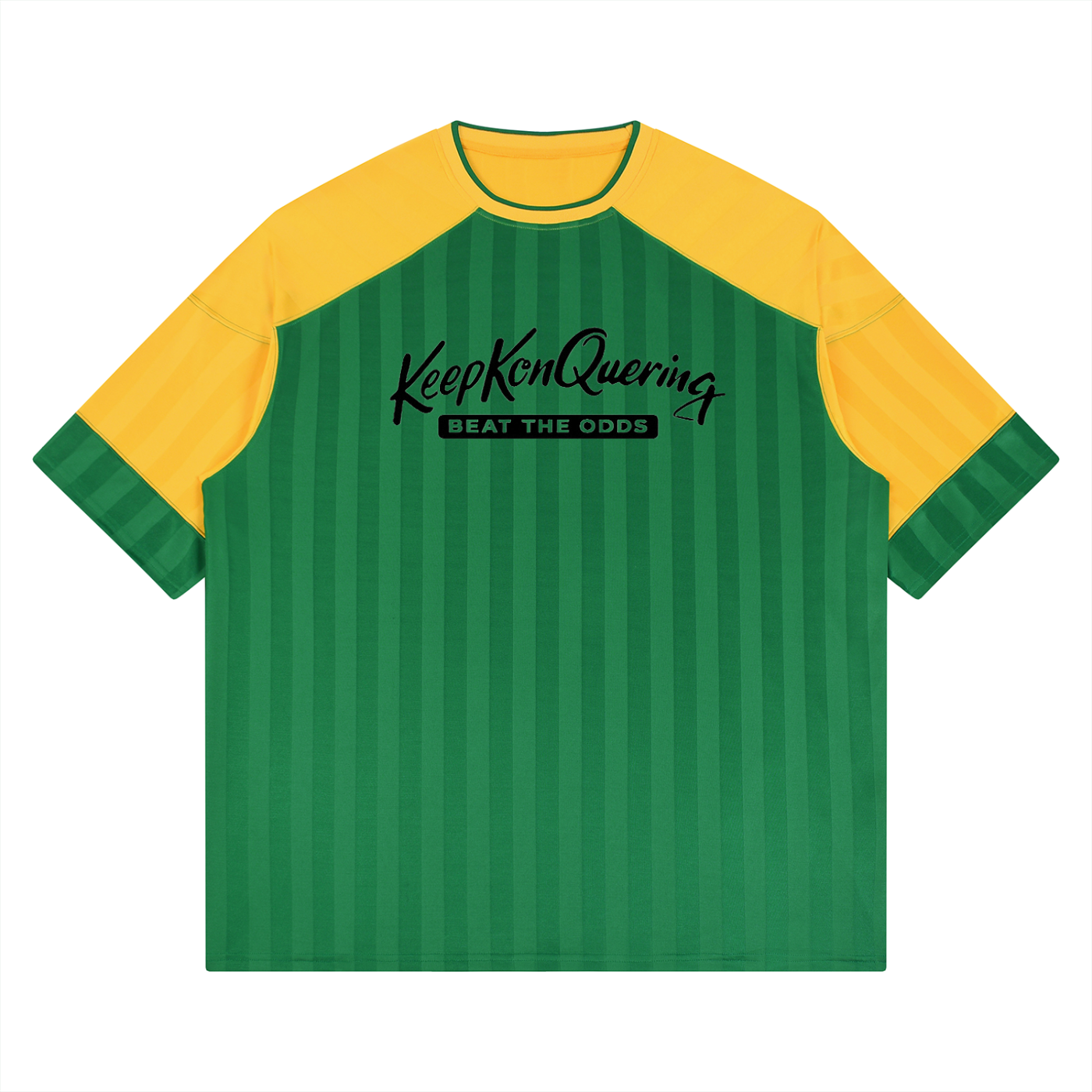 Unisex KeepKonQuering Striped Raglan Jersey