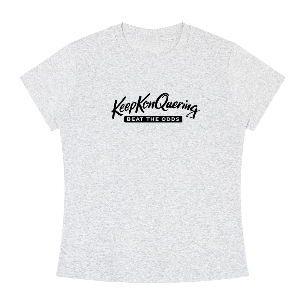 Women's KeepKonQuering Statement Slim Fit Crewneck T-Shirt
