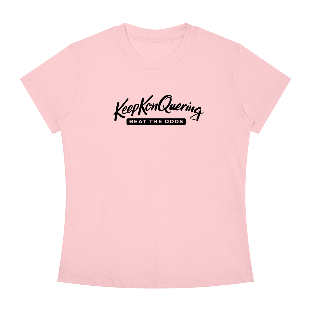 Women's KeepKonQuering Statement Slim Fit Crewneck T-Shirt