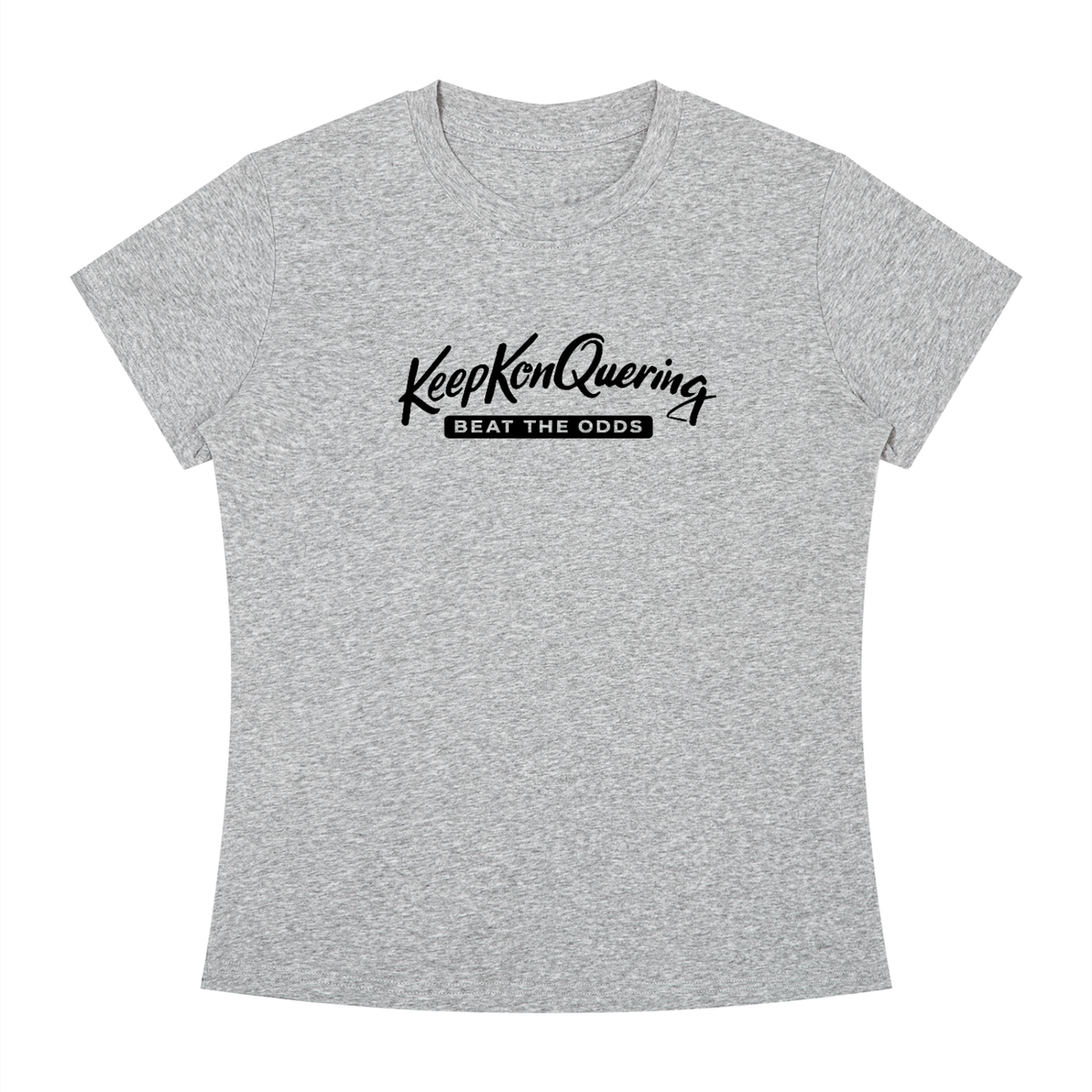 Women's KeepKonQuering Statement Slim Fit Crewneck T-Shirt