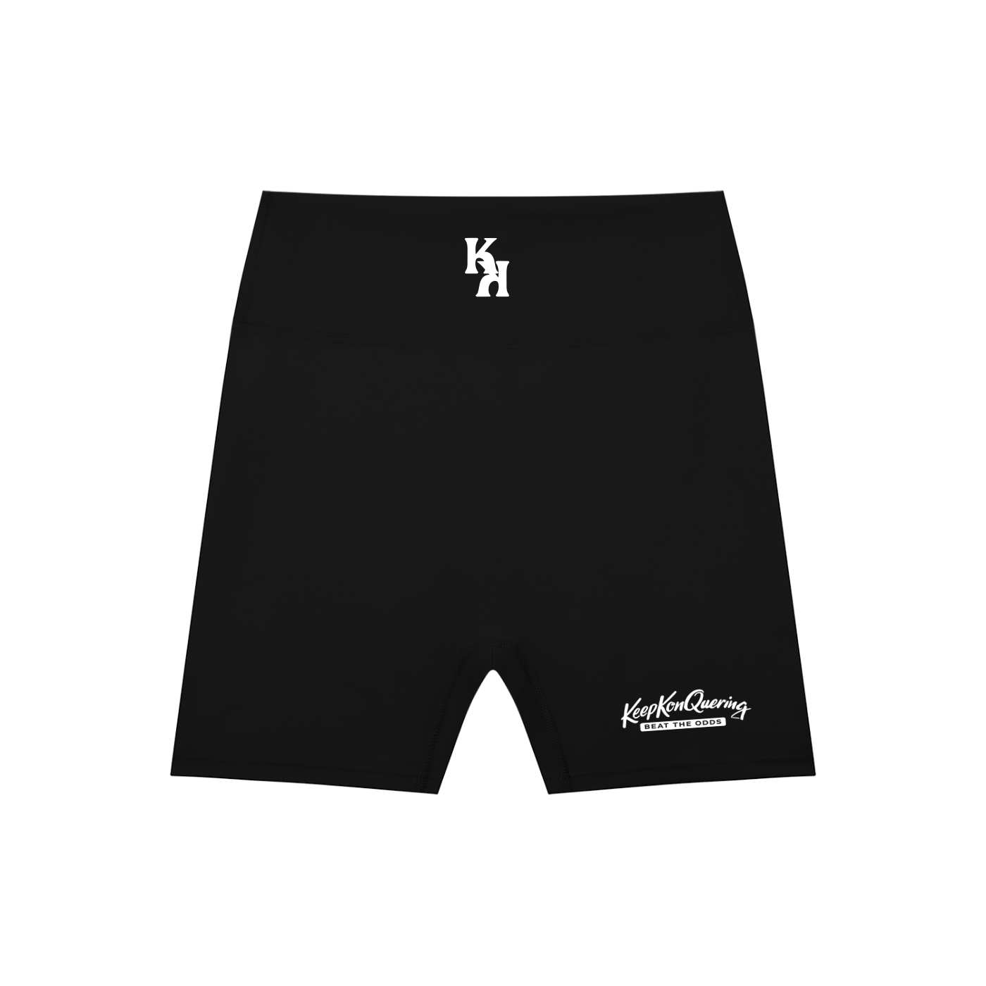 High-Waisted KeepKonQuering/K's Biker Shorts