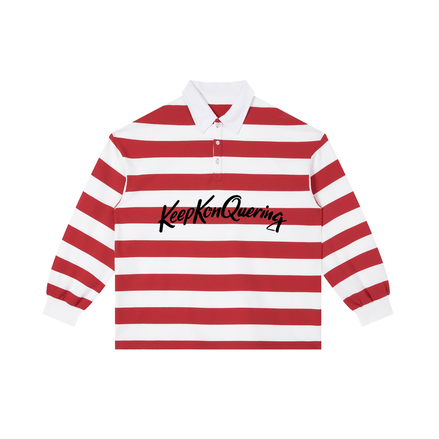 Color Block Stripe Polo Shirt